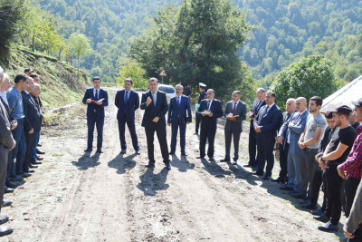 Astara: icra başçısı Qəzənfər Ağayev Diqo kənd sakinləri ilə görüşüb