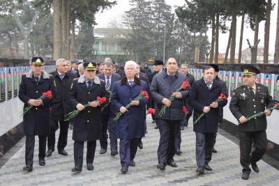 Cəlilabadda 20 Yanvar - Ümumxalq Hüzn Günü qeyd edilib