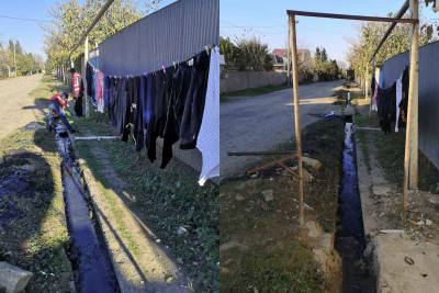 Cəlilabadda su kanalizasiya xətləri təmizlənib