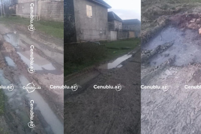 Lənkəranın Digah kəndində yolsuzluq