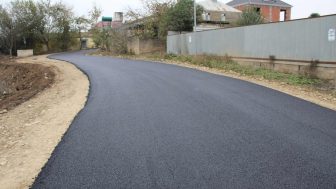 Cəlilabadda daha bir küçənin asfaltlanmasına start verildi