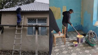 Göyəçöl kəndində təmir işləri