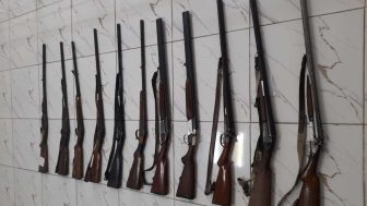 Astarada 11 ədəd qanunsuz saxlanılan ov tüfəngi aşkar edilib