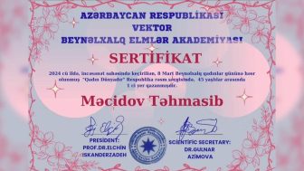Masallıdan olan rəssam rəsm sərgisinin qalibi olub