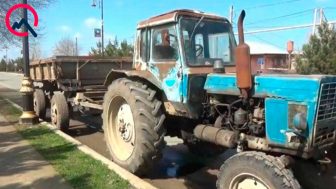 Uzuntəpə kəndində qəza