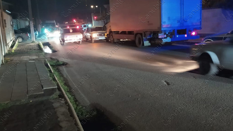 Lənkəran: yük maşını ilə minik avtomobili toqquşub