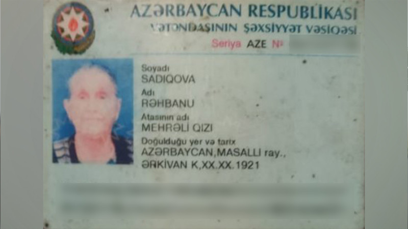 Masallı: rayonun 101 yaşlı sakini vəfat edib
