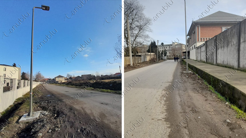 Lənkəran: daha iki küçə işıqlandırıldı