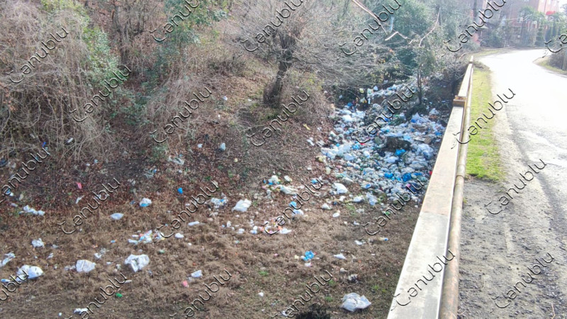 Astara: Kijəbə su anbarının ətrafı zibillik içindədir