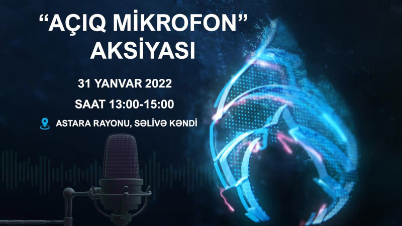 Astara: Azəriqaz İB Açıq mikrofon təşkil edəcək