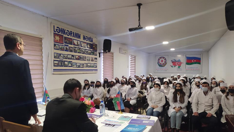 Lənkəranda Sağlam həyat, Sağlam düşüncə mövzusunda təlim təşkil olunub