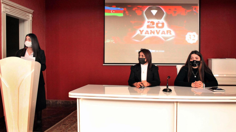 Masallıda 20 Yanvar Ümumxalq Hüzn Günü ilə bağlı anım tədbiri keçirilib