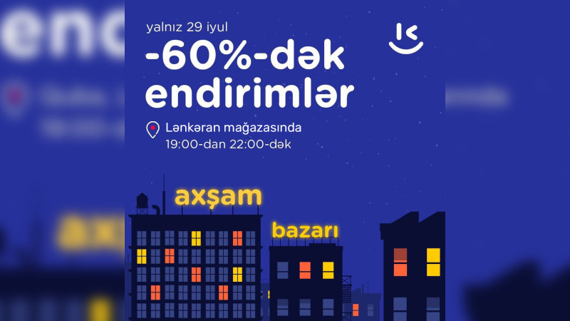 Lənkəranda “Axşam bazarı” kampaniyası