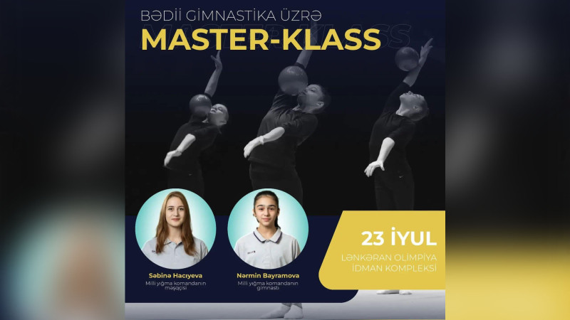 Lənkəranda bədii gimnastika üzrə ustad dərsi keçiriləcək