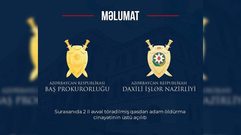 Astara sakinlərinin iki il əvvəl baş vermiş cinayətdə əlləri var