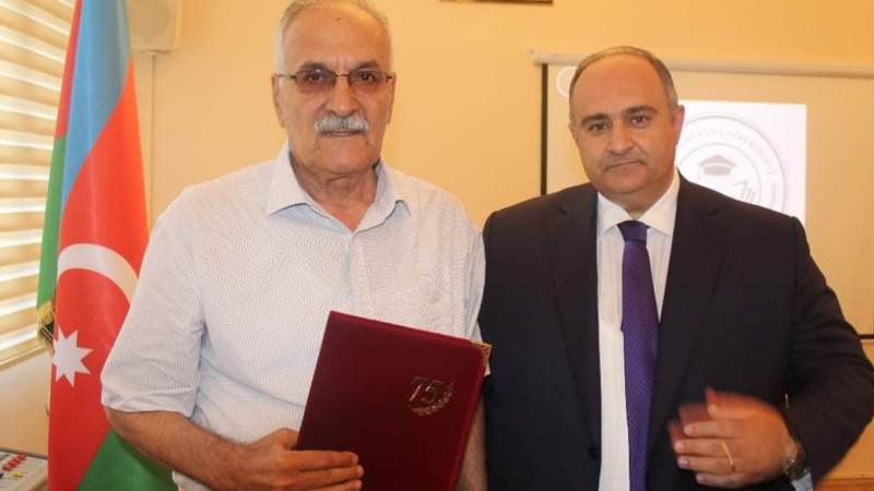 Astaralı professor “Fəxri fərman”la təltif edilib