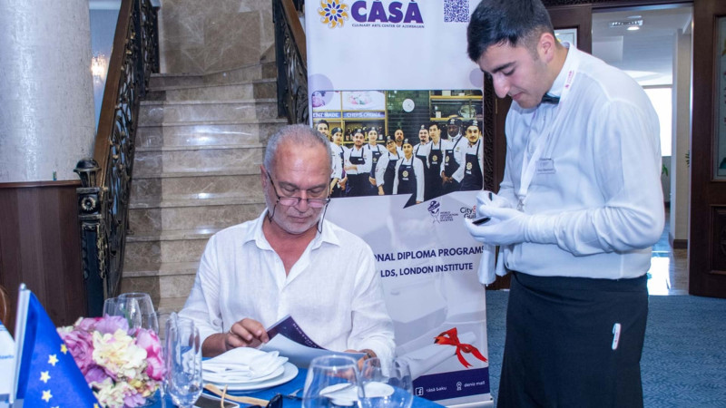 Ölkədə ilk dəfə olaraq Lənkəranda restoran xidməti üzrə yarış keçirib