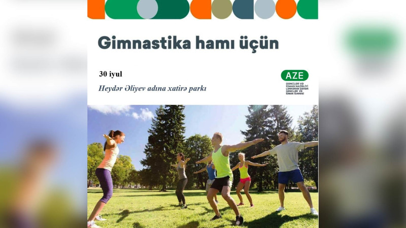 Lənkəranda Gimnastika hamı üçün adlı tədbir təşkil olunacaq