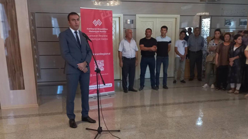 Lənkəran: Firudin Quliyevin 75 illiyi ilə bağlı sərgi baş tutub