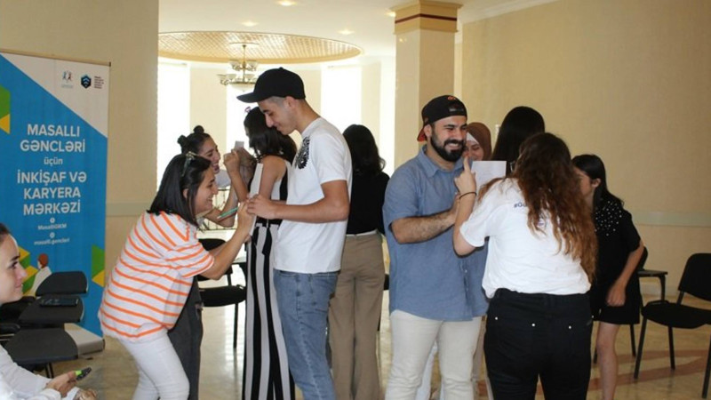 Masallı gəncləri ilk dəfə “Art terapiya”da iştirak ediblər