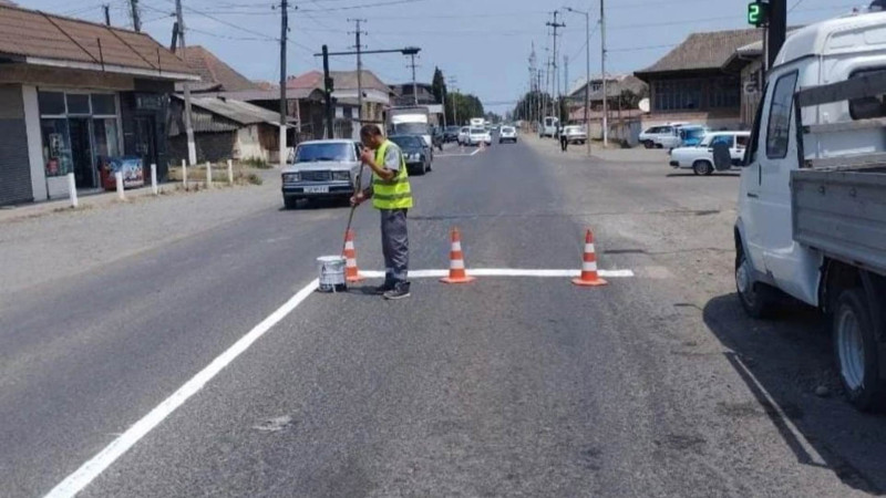 Lənkəran: yollarda abadlıq işləri aparılıb