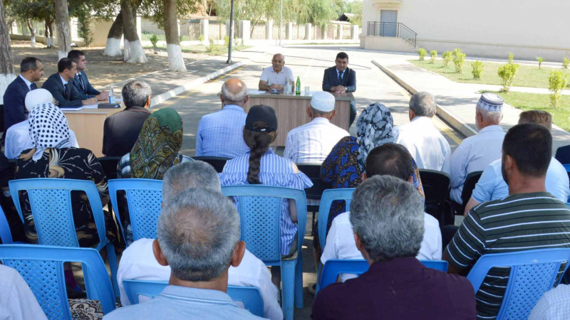 Masallı: RİH başçısı Araz Əhmədov kənd sakinləri ilə görüşüb