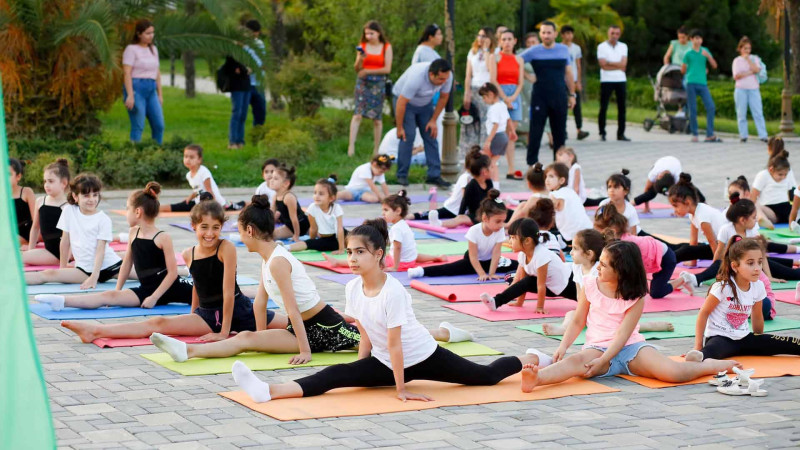 Lənkəranda İdman hamı üçün layihəsi çərçivəsində tədbir baş tutub