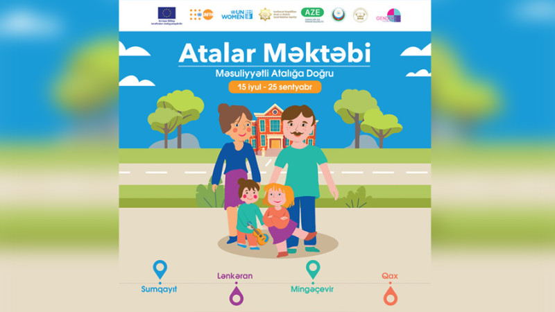 “Atalar Məktəbi - Məsuliyyətli Atalığa Doğru” layihəsi növbəti təlimi baş tutacaq