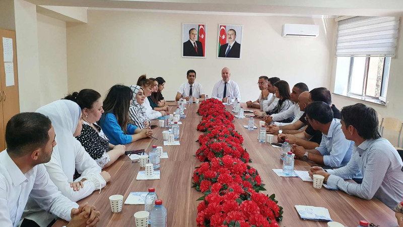 Lənkəran-Astara Regional Təhsil İdarəsinin rəhbərliyi müsabiqə qalibləri ilə görüşüb