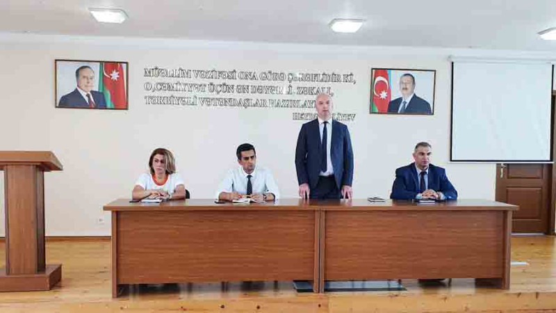 Lənkəran-Astara Regional Təhsil İdarəsinin rəsmiləri bağça rəhbərləri ilə görüşüblər