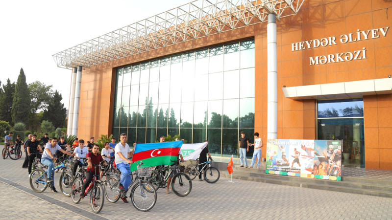 Lənkəranda veloyürüş keçirilib