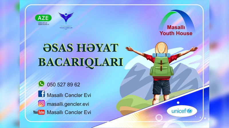 Masallı gənclərinin şəxsi inkişafları üçün təlim təşkil olunacaq