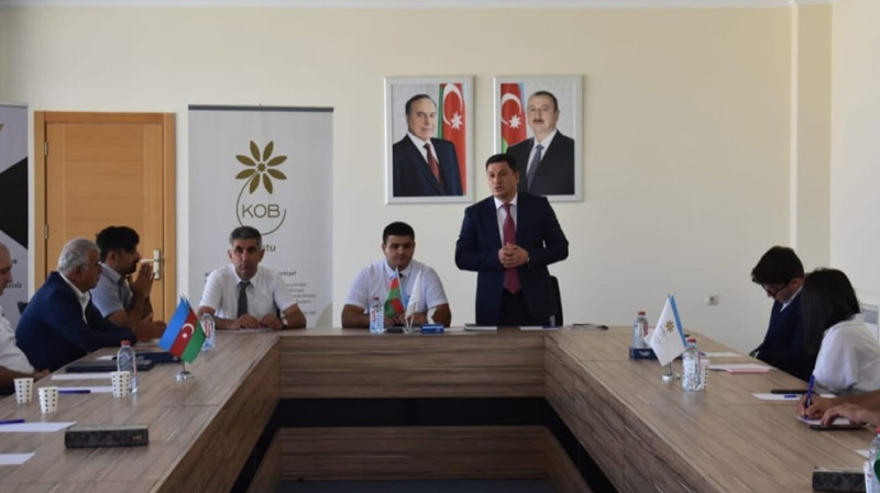 KOBİM Masallıda gənc sahibkarlarla görüşüb