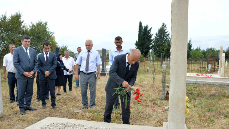 Masallı: Araz Əhmədov kənd camaatı ilə görüşüb