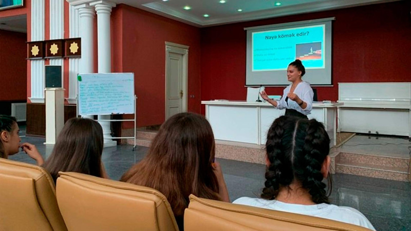 Masallı: Gəncdən gəncə layihəsi çərçivəsində görüş keçirilib