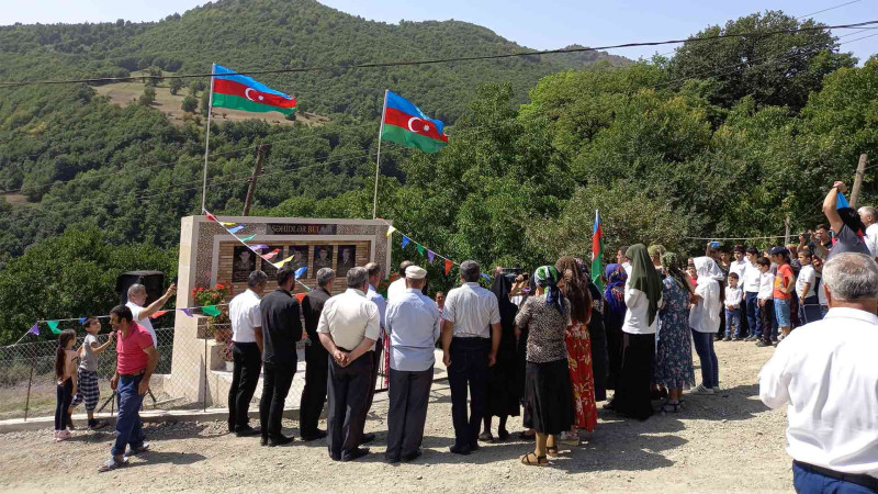 Astarada şəhidlərimizin xatirəsi əbədiləşdirilib