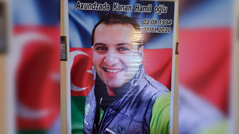 Bu gün şəhid Kənan Axundzadənin doğum günüdür