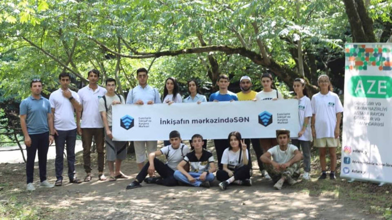 Astara: Züngüləş kəndində gənclərin düşərgəsi keçirilib