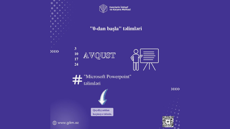 Astara: “0-dan başla” layihəsi çərçivəsində təlimlər keçiriləcək
