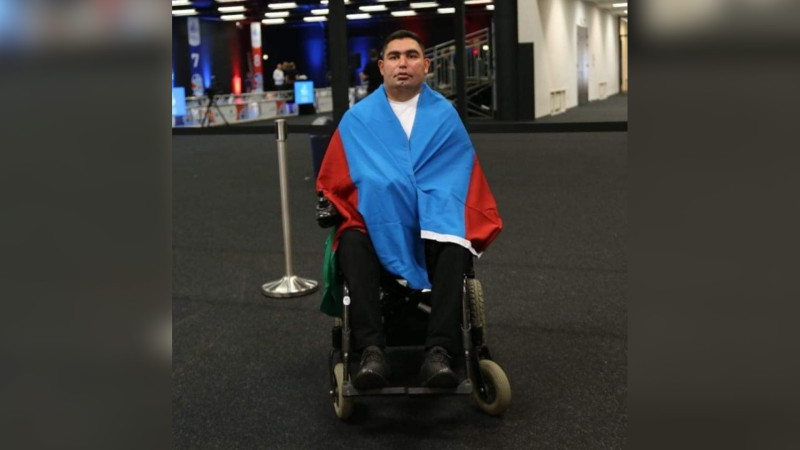 Masallı: paralimpiyaçımız Bəhruz Mirzəyevin növbəti uğuru