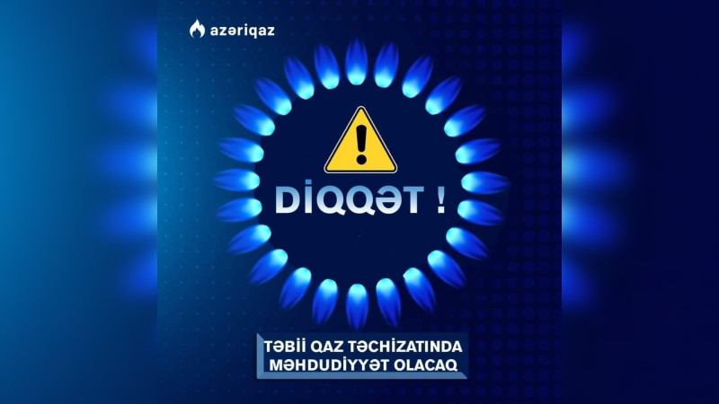 Lənkəranda 5000-ə yaxın abonentin olduğu ərazidə qaz təchizatı dayandırılıb