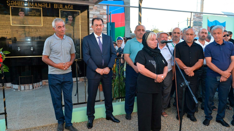 Lənkəran: şəhid İmaməli Əhədzadənin adı əbədiləşdirilib
