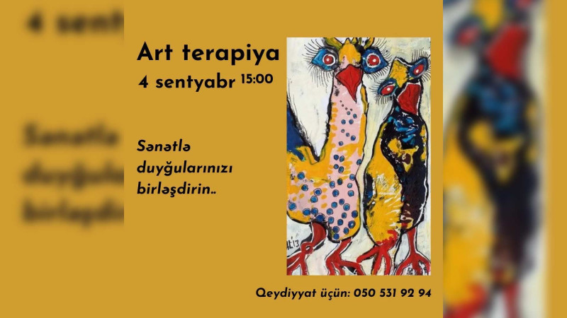 Lənkəranda “Art terapiya” keçiriləcək