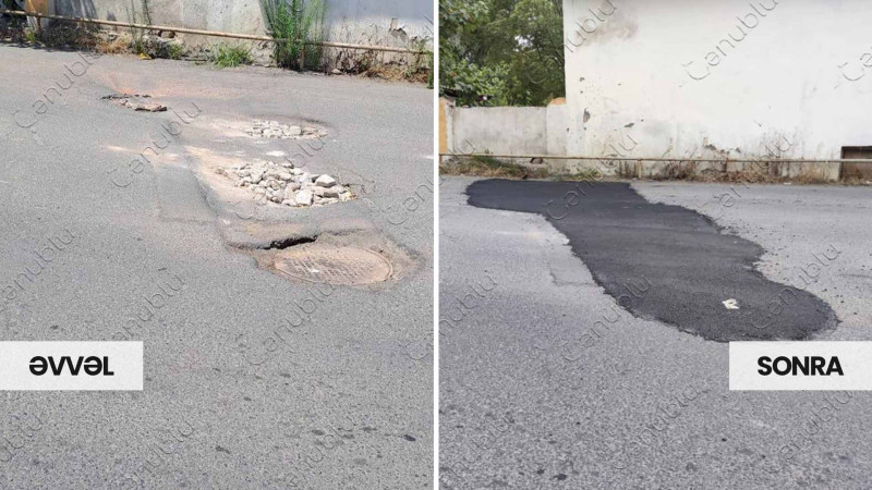 Lənkəran: Tağıyev küçəsinin yol problemi həll olunub