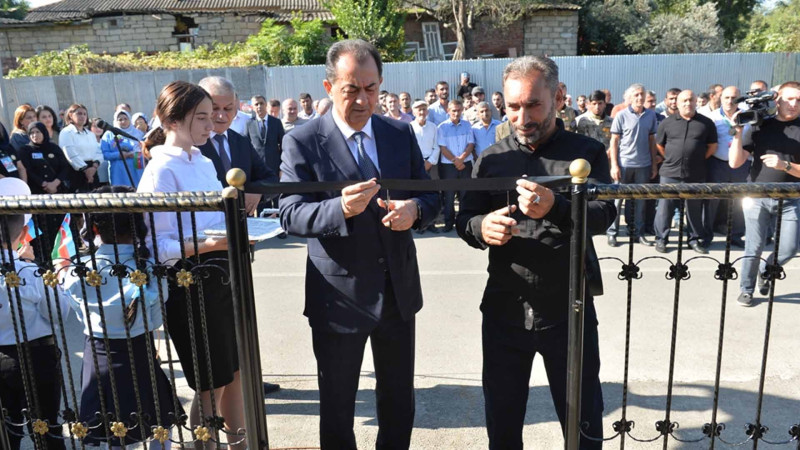 Lənkəran: Sütəmurdov kəndində şəhid Rəşid Məmmədovun adı əbədiləşdirilib