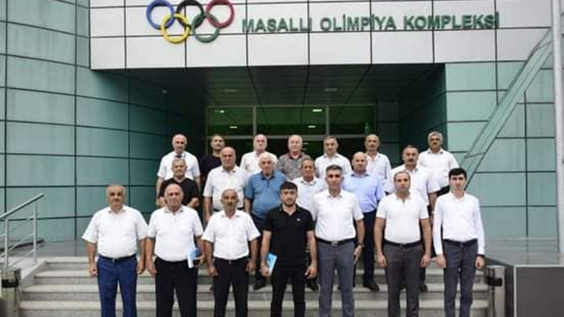 Masallı: əfsanəvi güləşçi Nadir Ağayevin xatirəsi anılıb