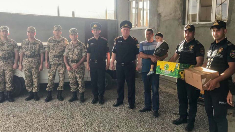 Cəlilabad: Vətən müharibəsi şəhidlərinin ailələri ziyarət olunub