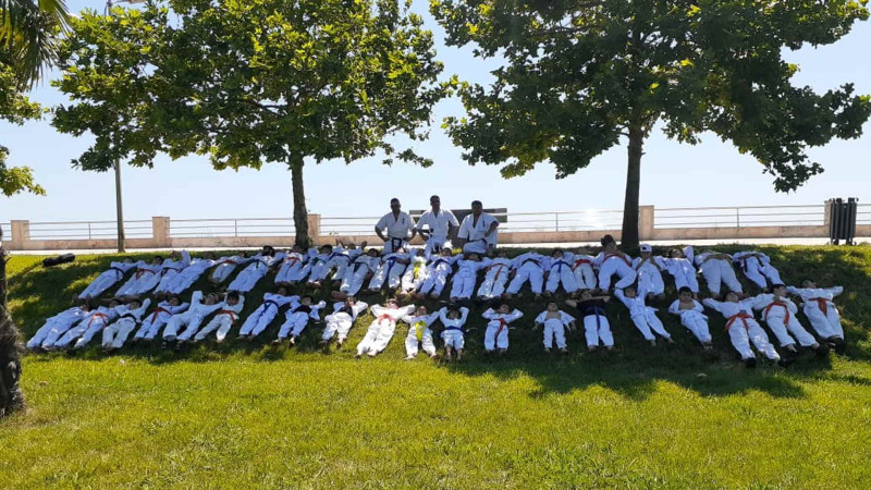 Astara: “İdman hamı üçün” layihəsi çərçivəsində karate etüdləri keçirilib