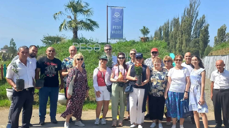 Xarici qonaqlar Peşə Vadisini ziyarət ediblər