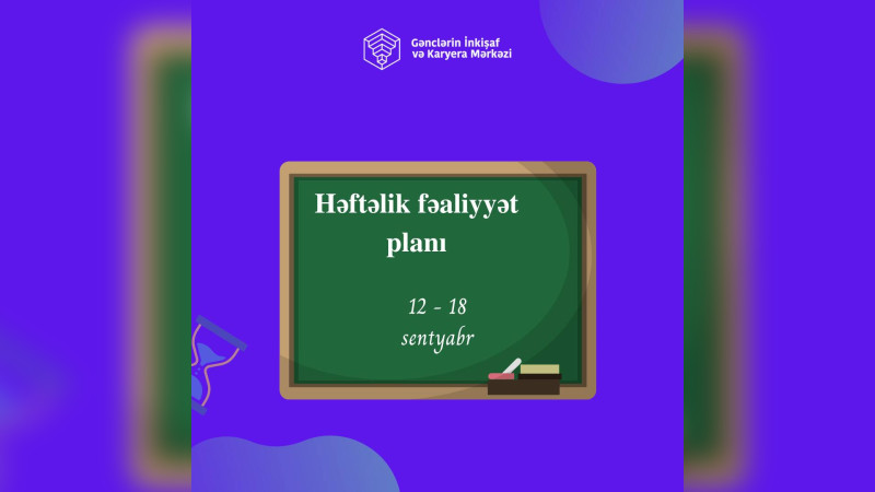 Astara: gənclər üçün həftəlik plan təqdim olunub
